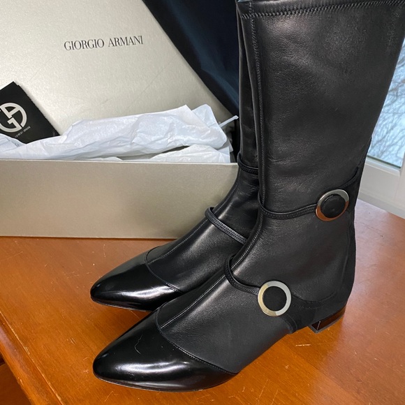 Giorgio Armani Mid-Length Boots - Picture 2 of 8